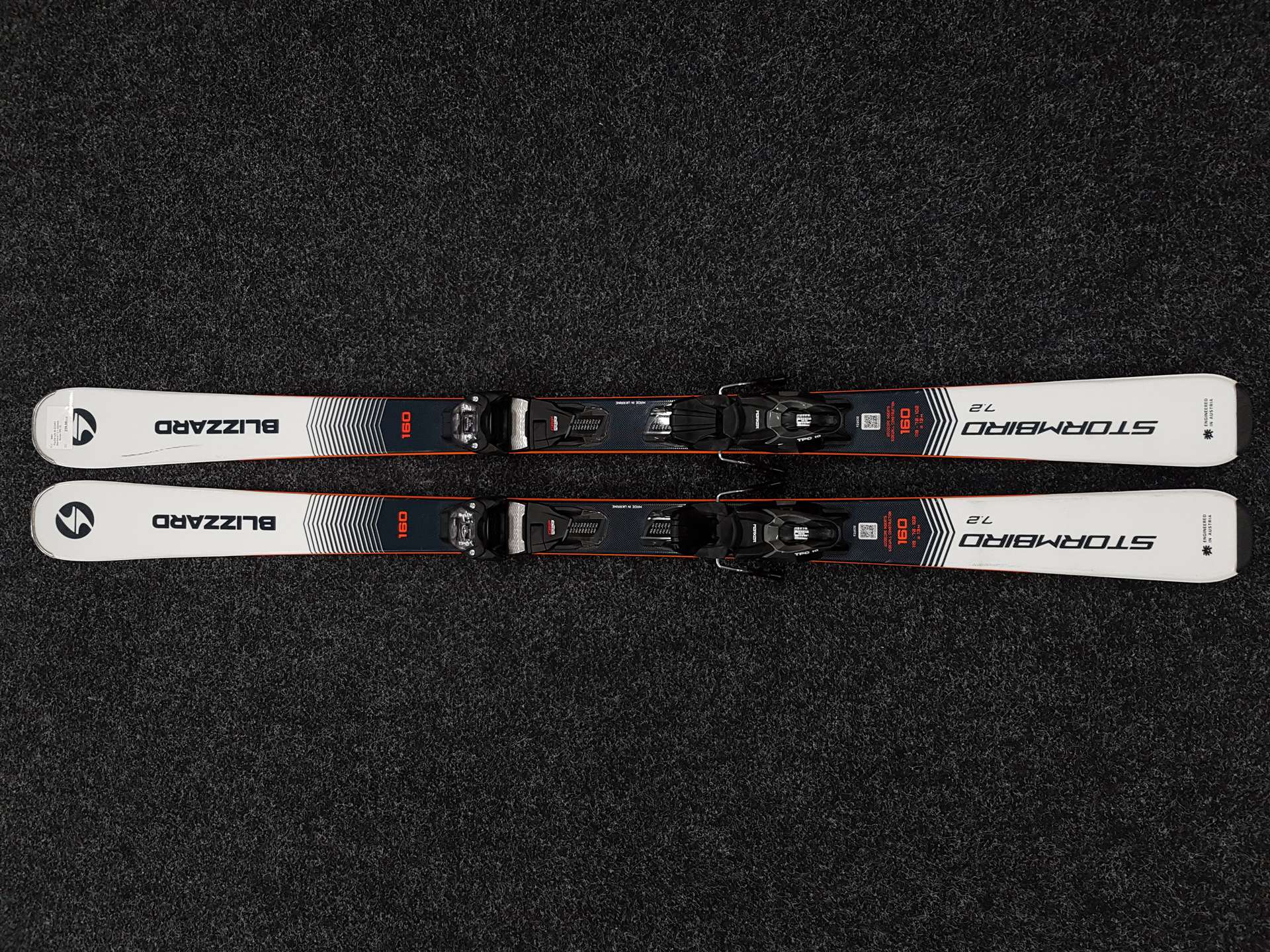 Použité lyže BLIZZARD Stormbird 7.2 + viazanie Marker TPC 10