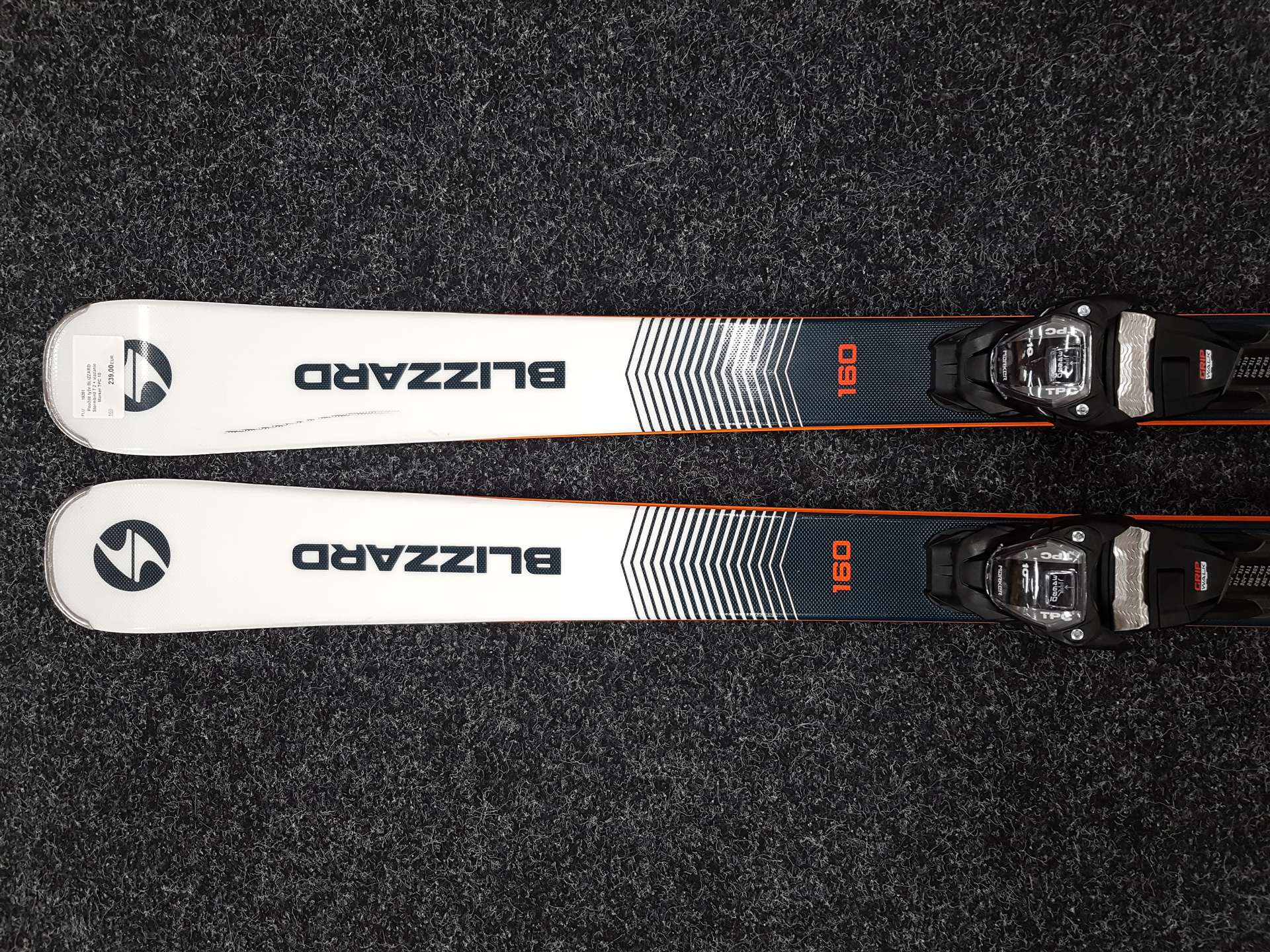 Použité lyže BLIZZARD Stormbird 7.2 + viazanie Marker TPC 10
