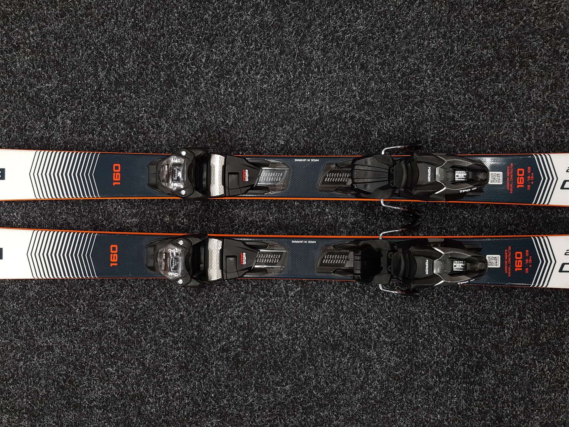 Použité lyže BLIZZARD Stormbird 7.2 + viazanie Marker TPC 10