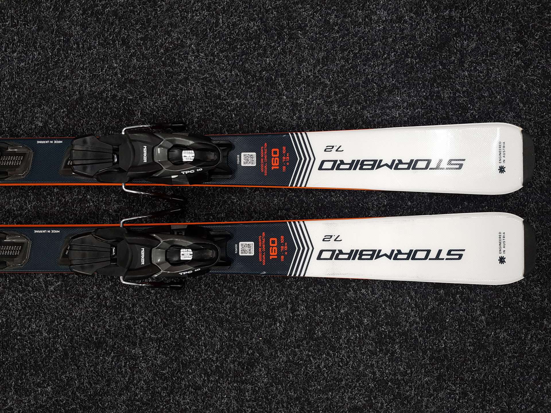 Použité lyže BLIZZARD Stormbird 7.2 + viazanie Marker TPC 10