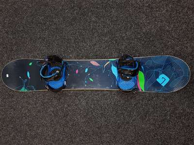 Použitý snowboard BURTON Lux + viazanie BURTON veľkosť S