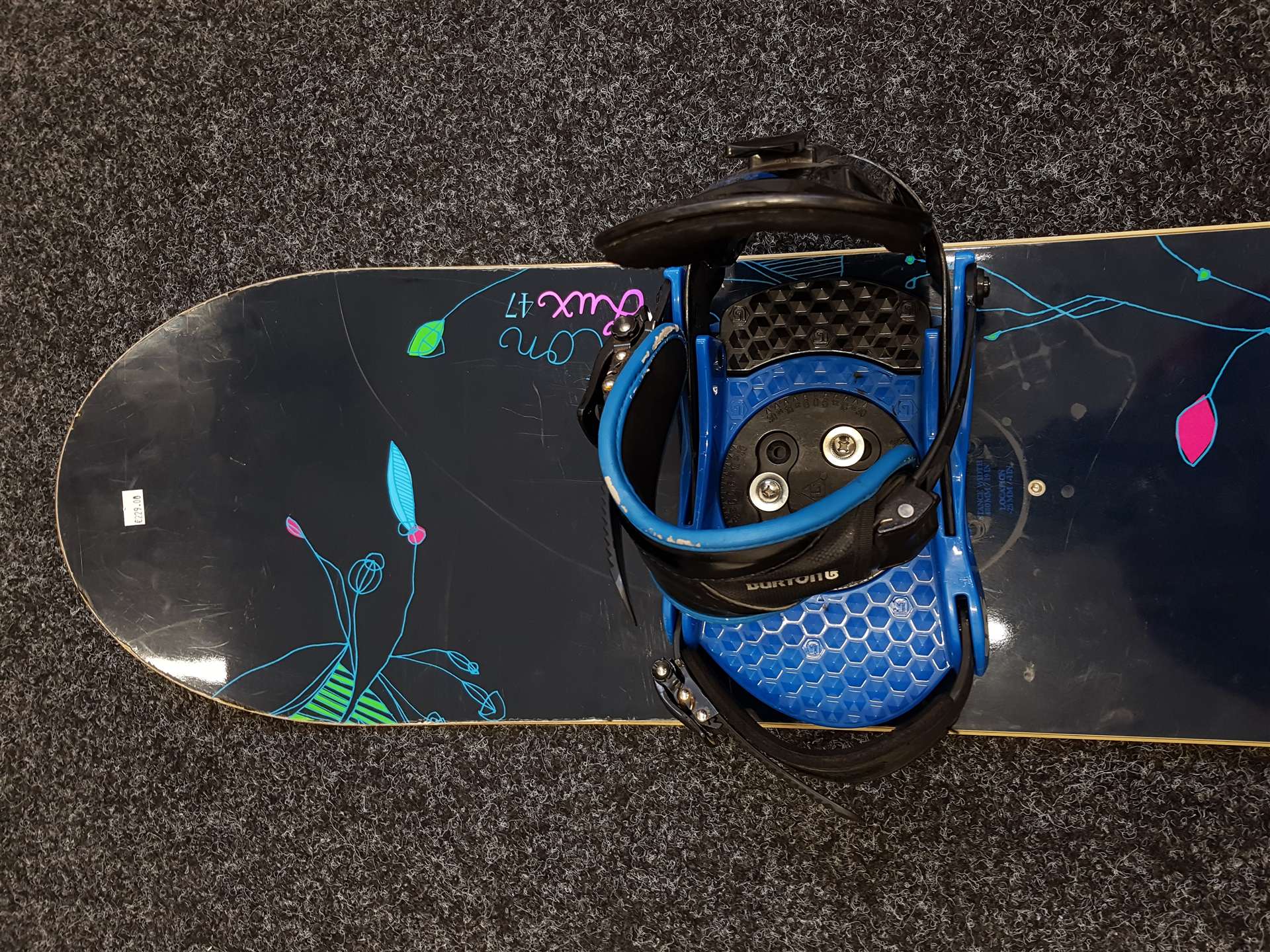 Použitý snowboard BURTON Lux + viazanie BURTON veľkosť S