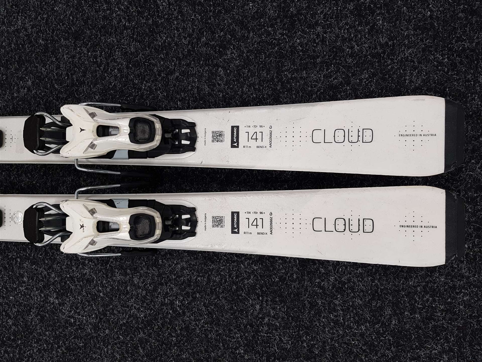 Použité lyže ATOMIC Cloud + viazanie Atomic Lithium 10