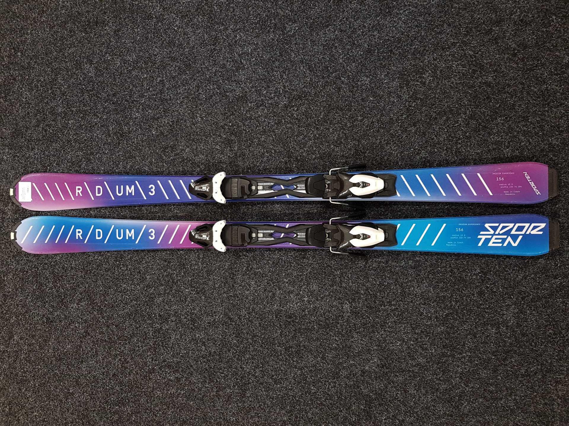 Použité lyže SPORTEN Iridium 3 + viazanie Tyrolia PR 11