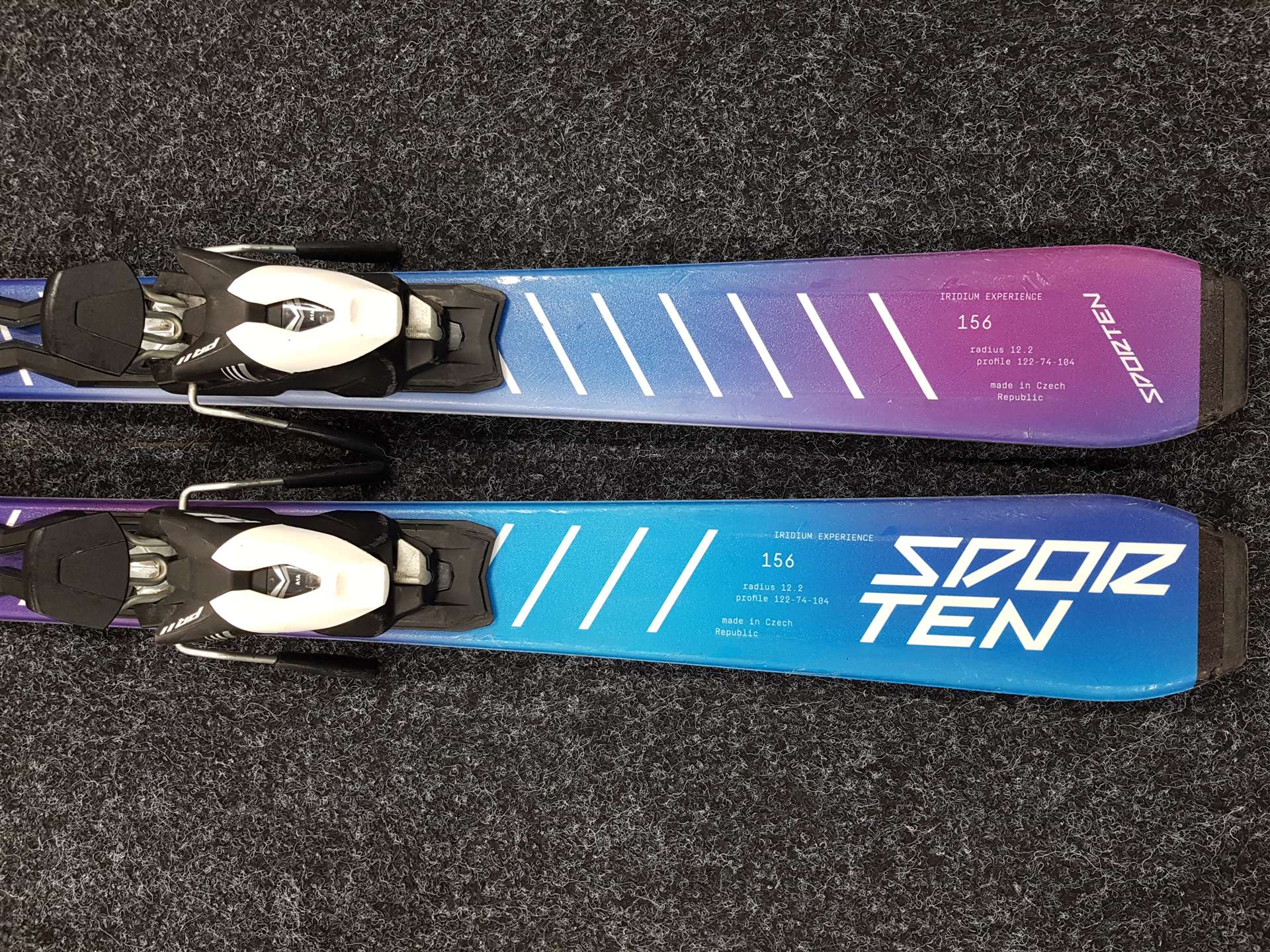 Použité lyže SPORTEN Iridium 3 + viazanie Tyrolia PR 11
