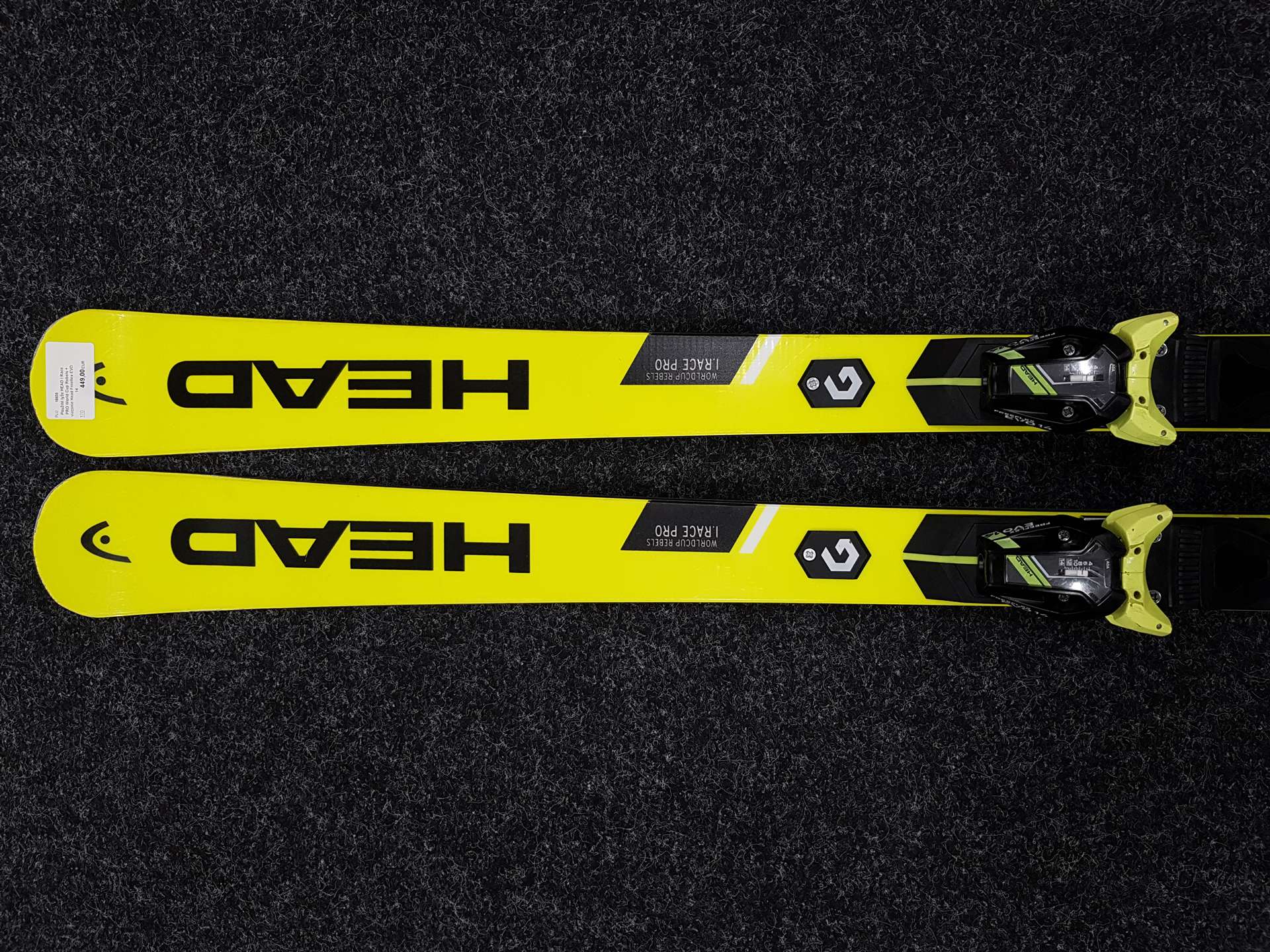 Použité lyže HEAD I.Race PRO World Cup Rebels + viazanie Head Freeflex EVO 14