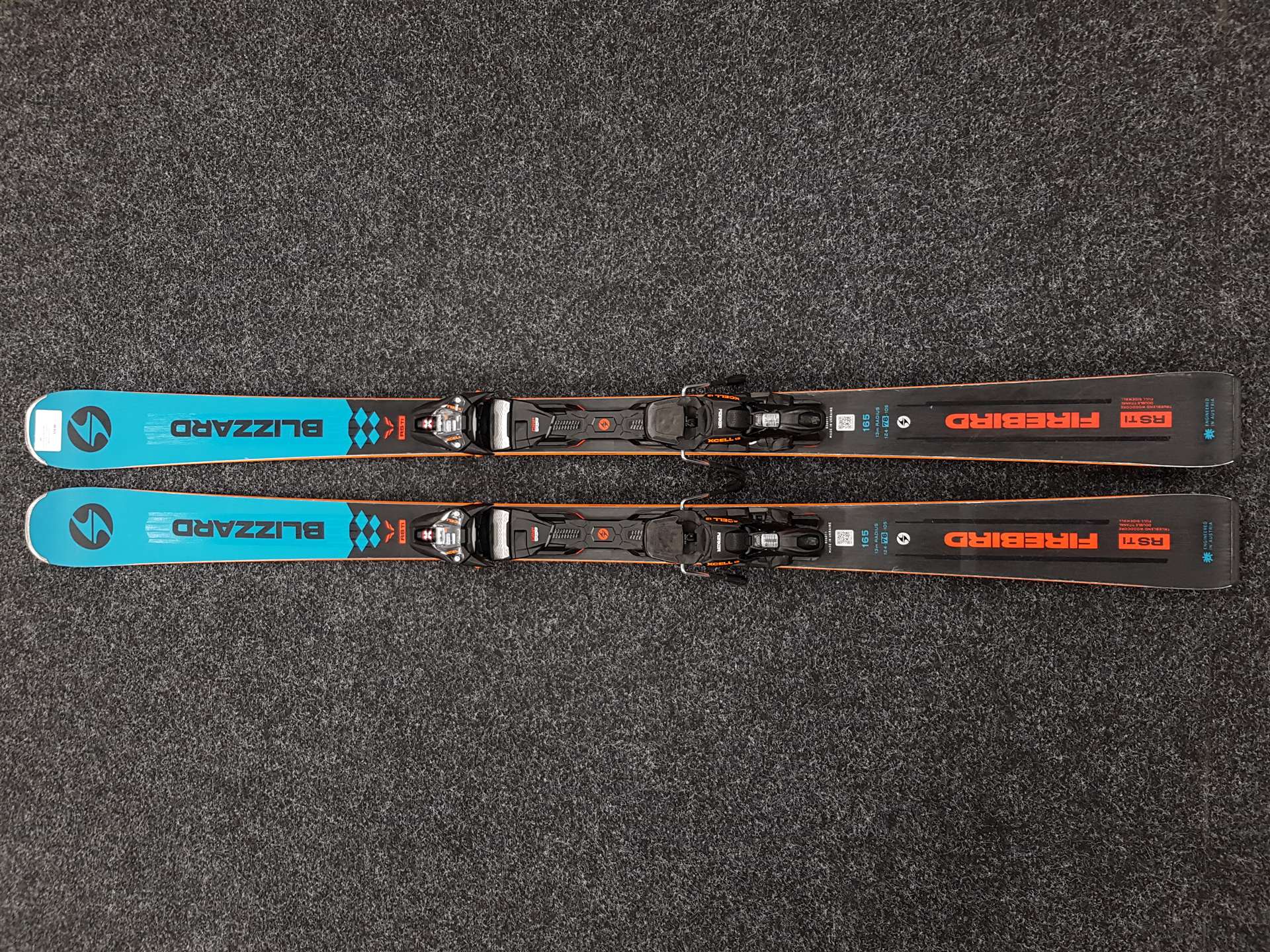 Použité lyže BLIZZARD Firebird RS Ti + viazanie Marker Xcell 12