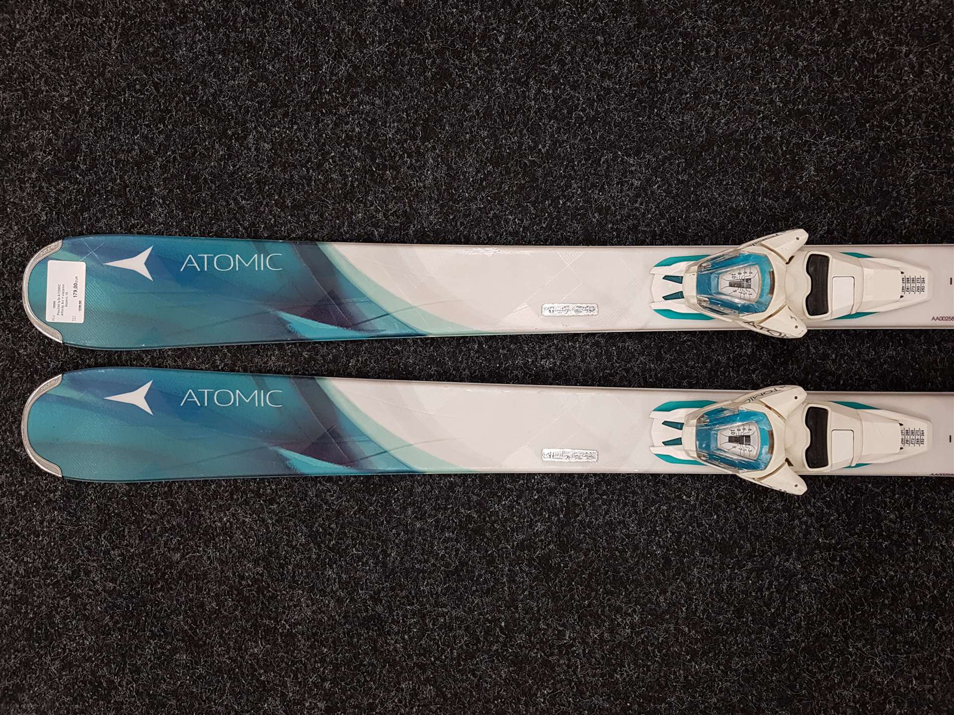 Použité lyže ATOMIC Affinity Air + viazanie Atomic 10