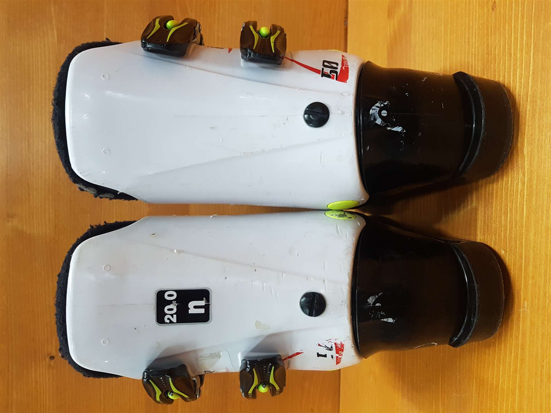 Použité lyžiarky HEAD Raptor 50