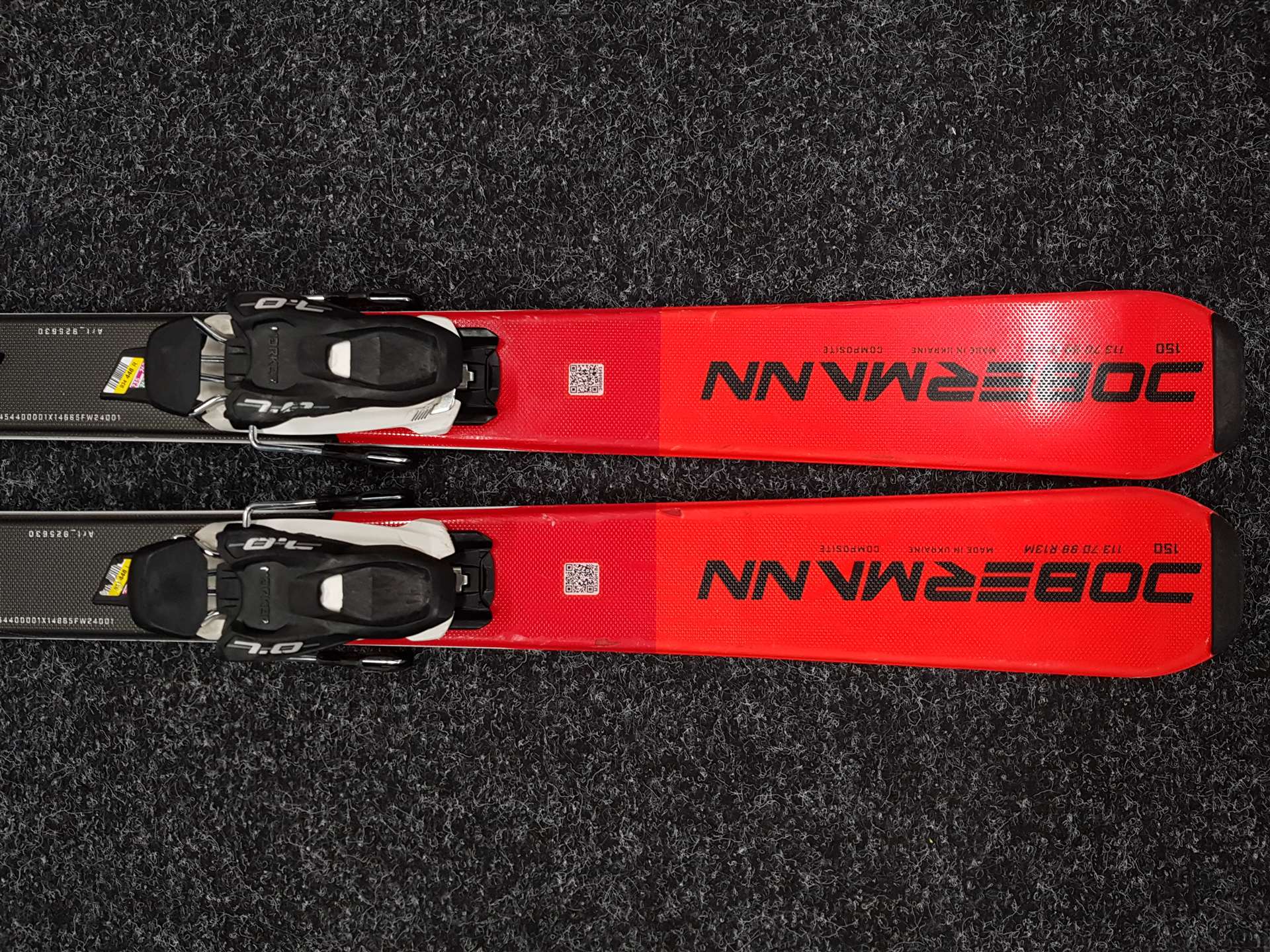 Použité lyže NORDICA Dobermann Team JR + viazanie Marker 7
