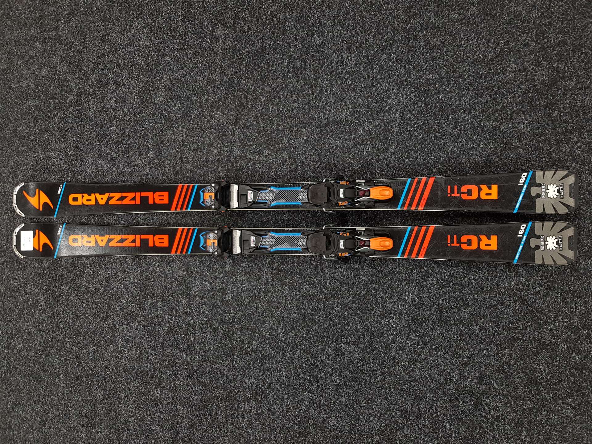 Použité lyže BLIZZARD RC Ti + viazanie Marker TCX 12