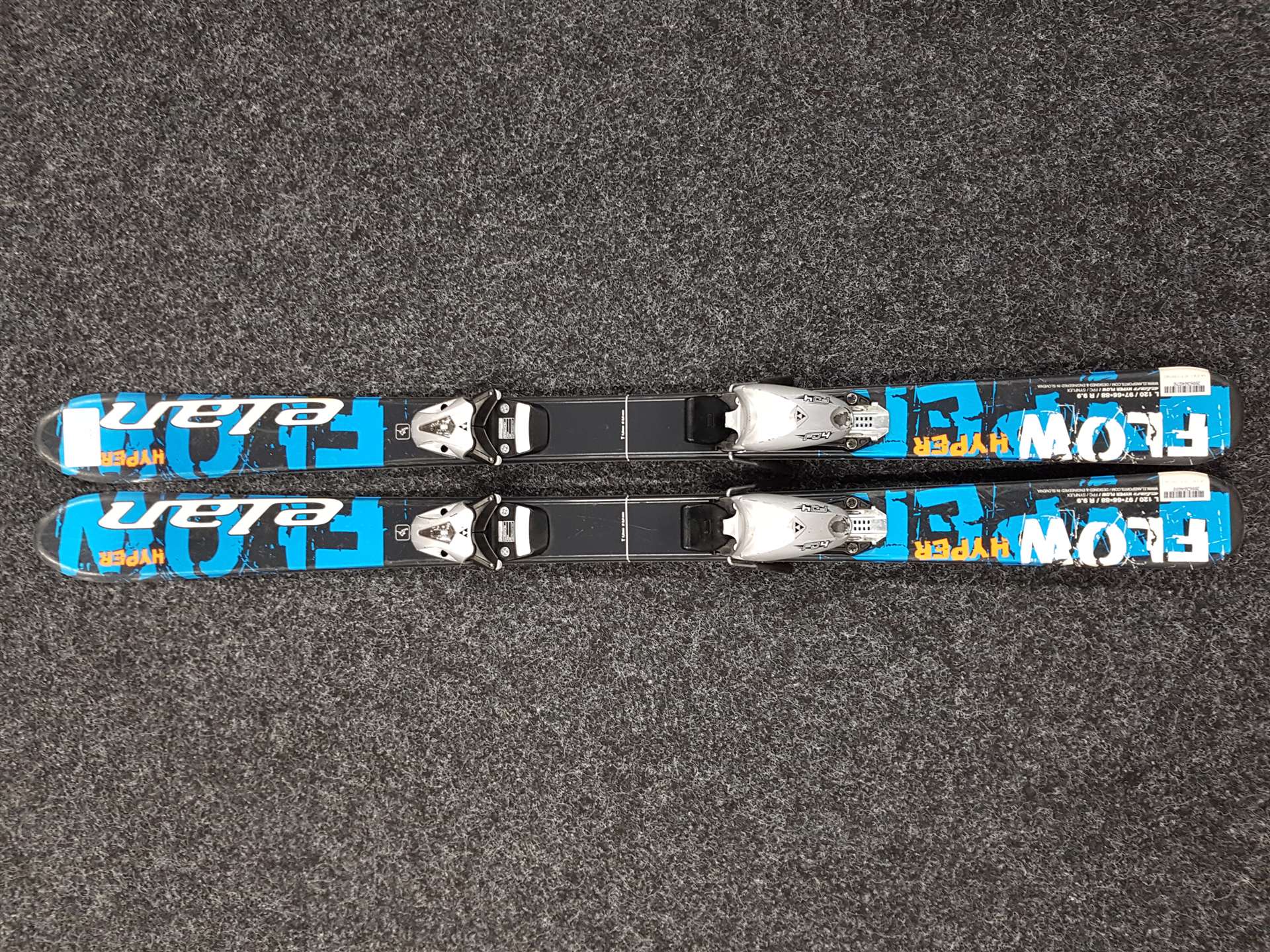 Použité detské lyže ELAN Hyper Flow + viazanie Fischer FJ 4