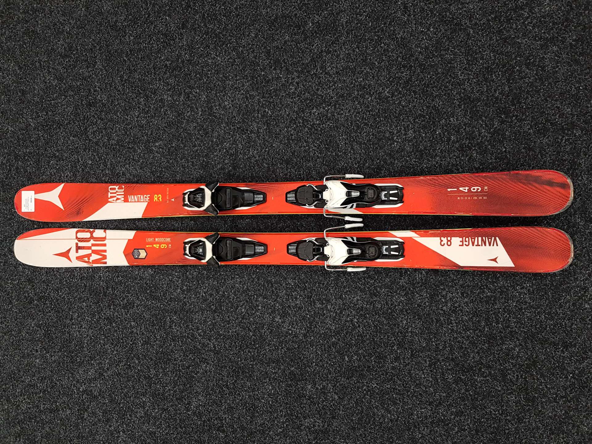 Použité freeride lyže ATOMIC Vantage 83 + viazanie Atomic Lithium 10