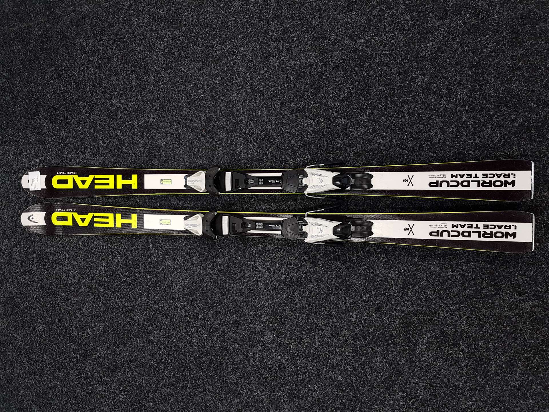 Použité lyže HEAD Worldcup i.Race Team + viazanie Head LRX 7.5