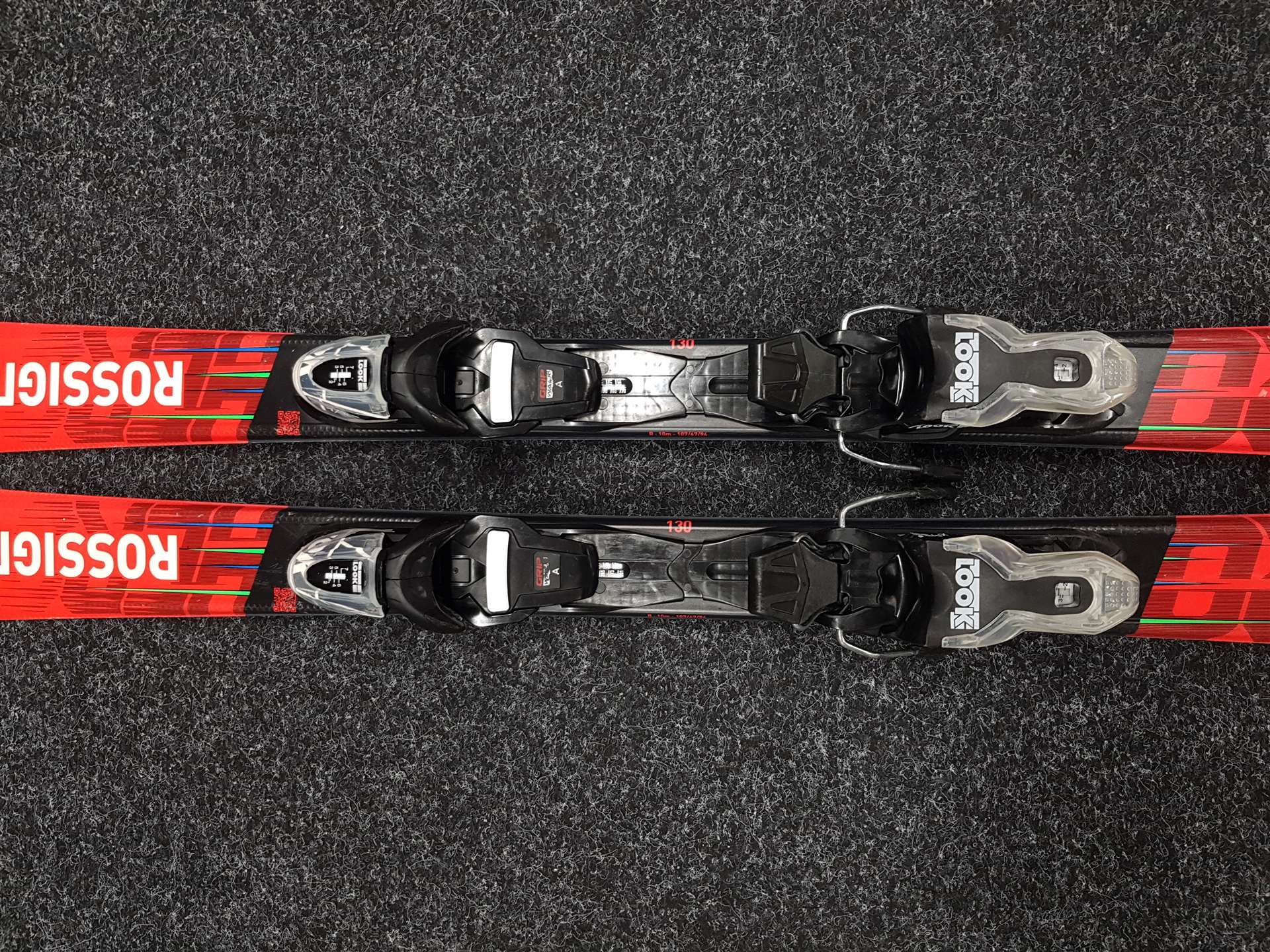 Použité detské lyže ROSSIGNOL Hero Multi Event Junior + viazanie Look Xpress 7