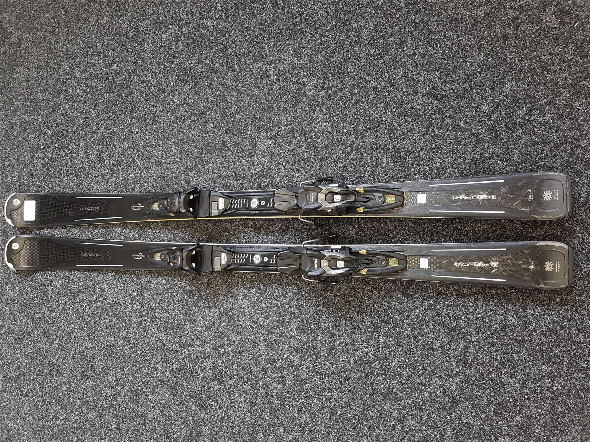 Použité lyže BLIZZARD Al light 72 Ca + viazanie Marker M2 10