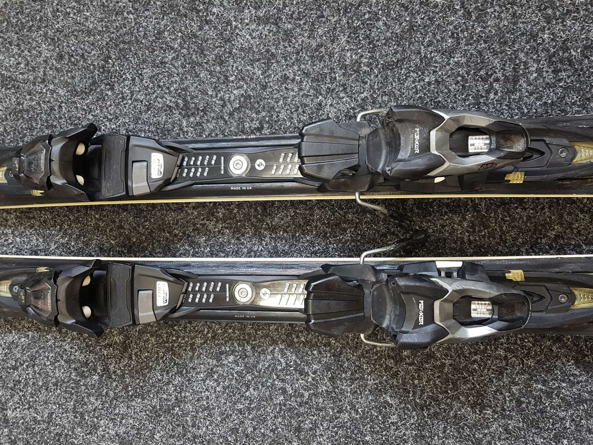 Použité lyže BLIZZARD Al light 72 Ca + viazanie Marker M2 10