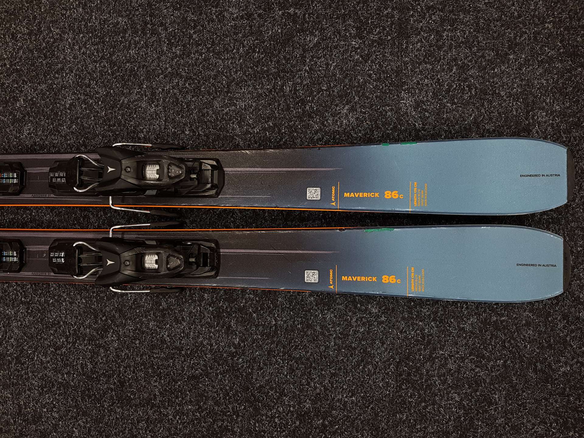 Použité lyže ATOMIC Maverick 86C + viazanie Atomic 10