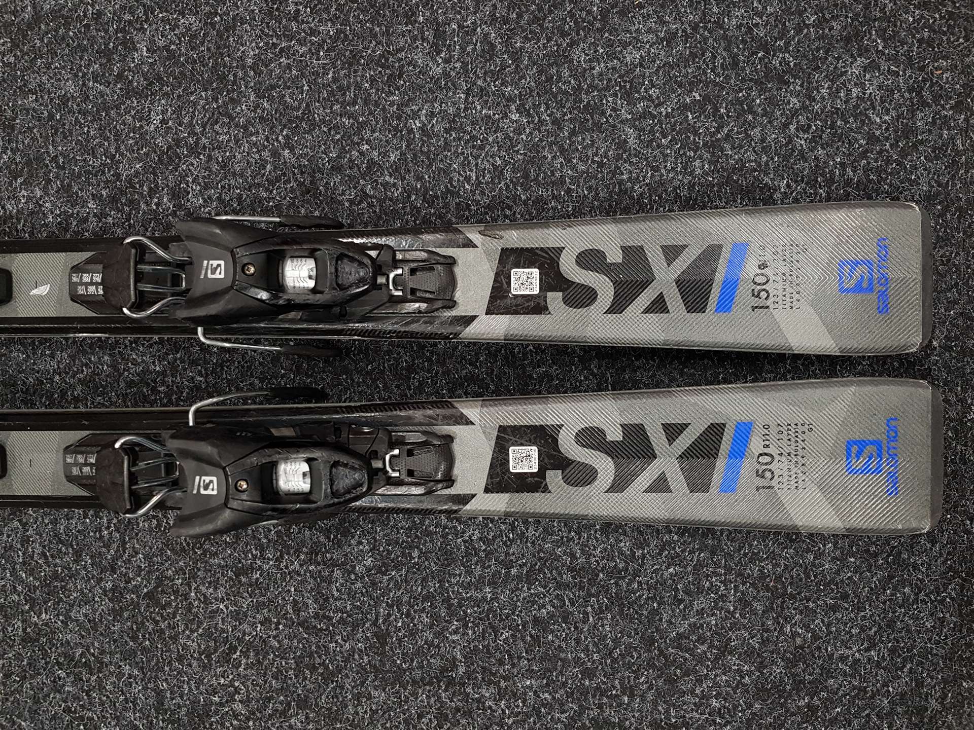 Použité lyže SALOMON Force SX + viazanie Salomon M10