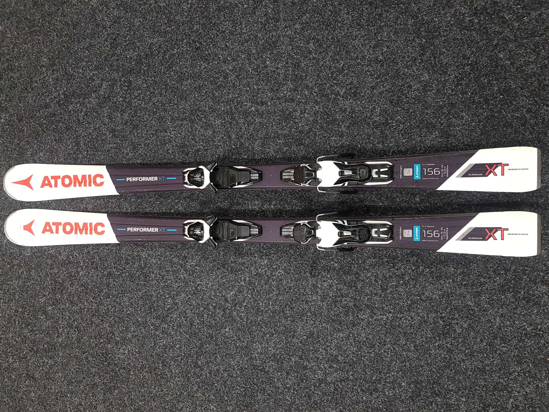 Použité lyže ATOMIC Performer  XT + viazanie Atomic Lithium 10
