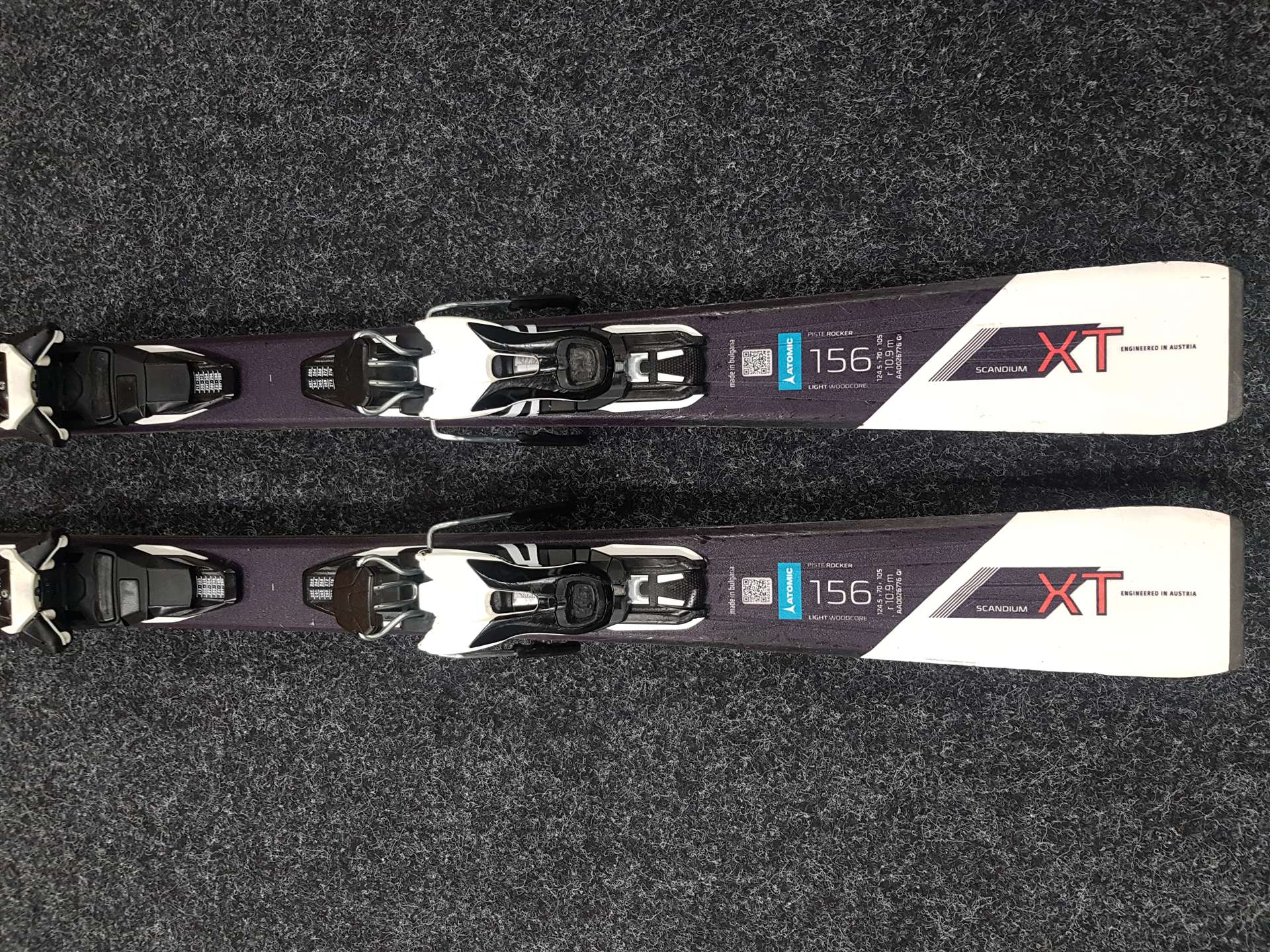 Použité lyže ATOMIC Performer  XT + viazanie Atomic Lithium 10