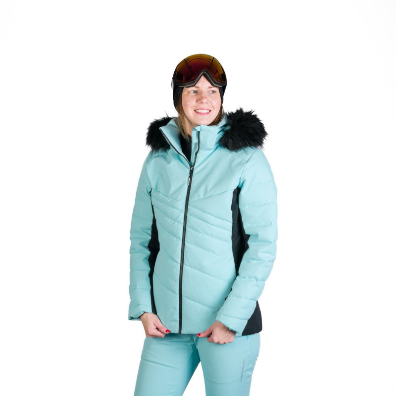 Dámska lyžiarska bunda Northfinder KELLIE light green black