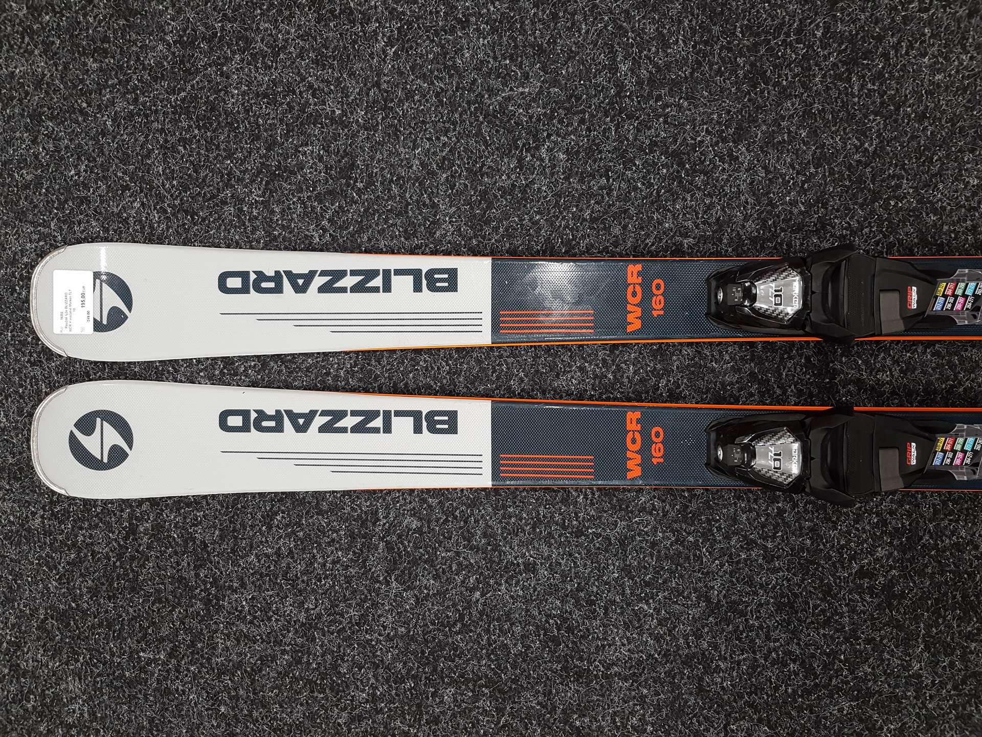 Použité lyže BLIZZARD WCR + viazanie Marker TLT 10