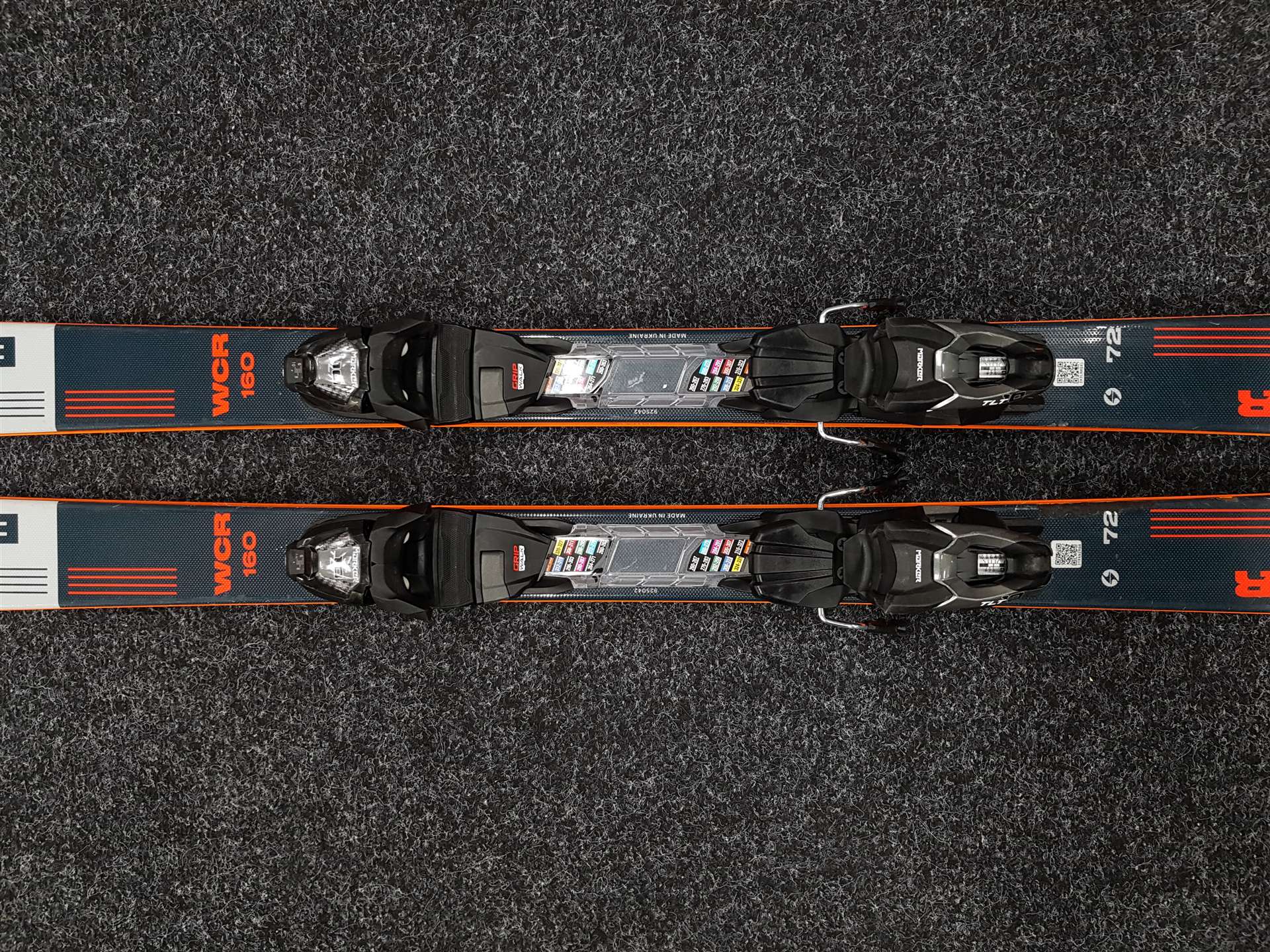 Použité lyže BLIZZARD WCR + viazanie Marker TLT 10