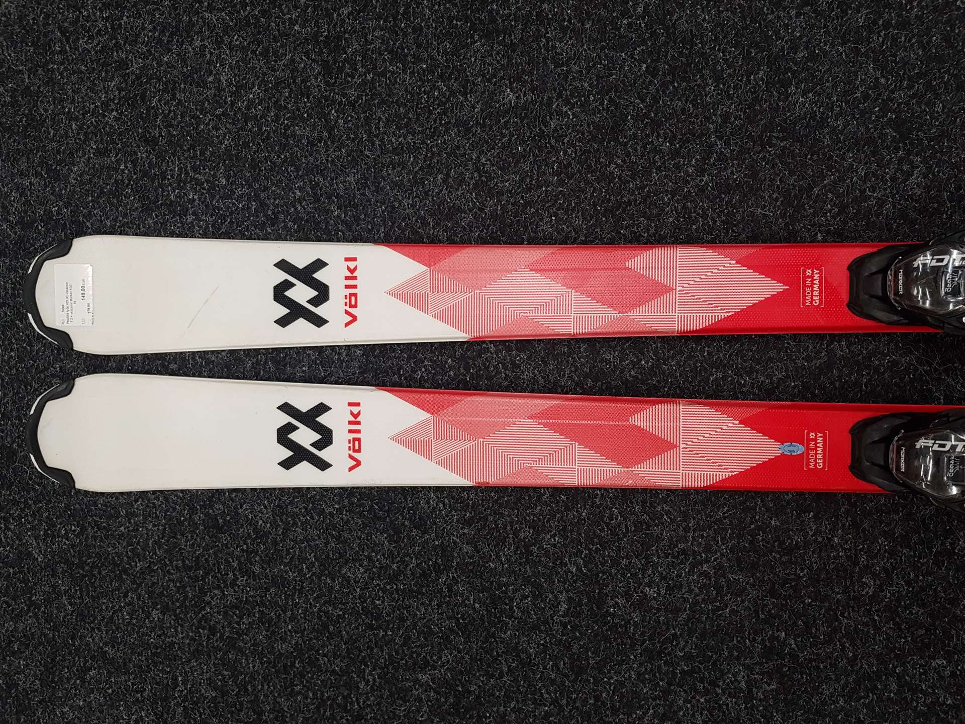 Použité lyže VOLKL Deacon 7.2 + viazanie Marker FDT 10