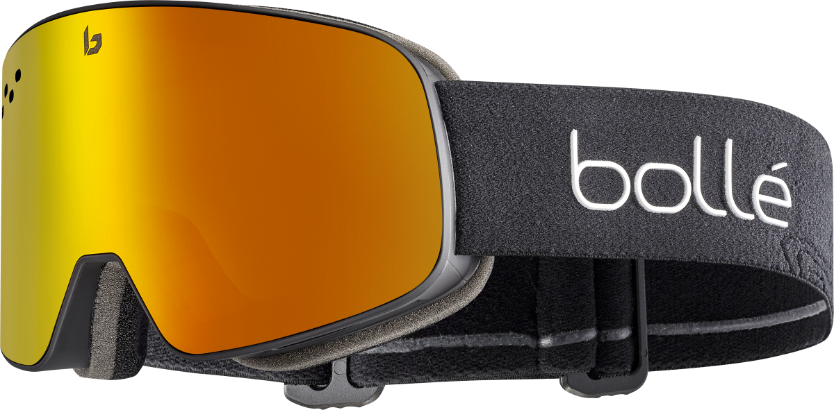 Lyžiarske okuliare Bollé NEVADA Black Matte - Sunrise Cat 2
