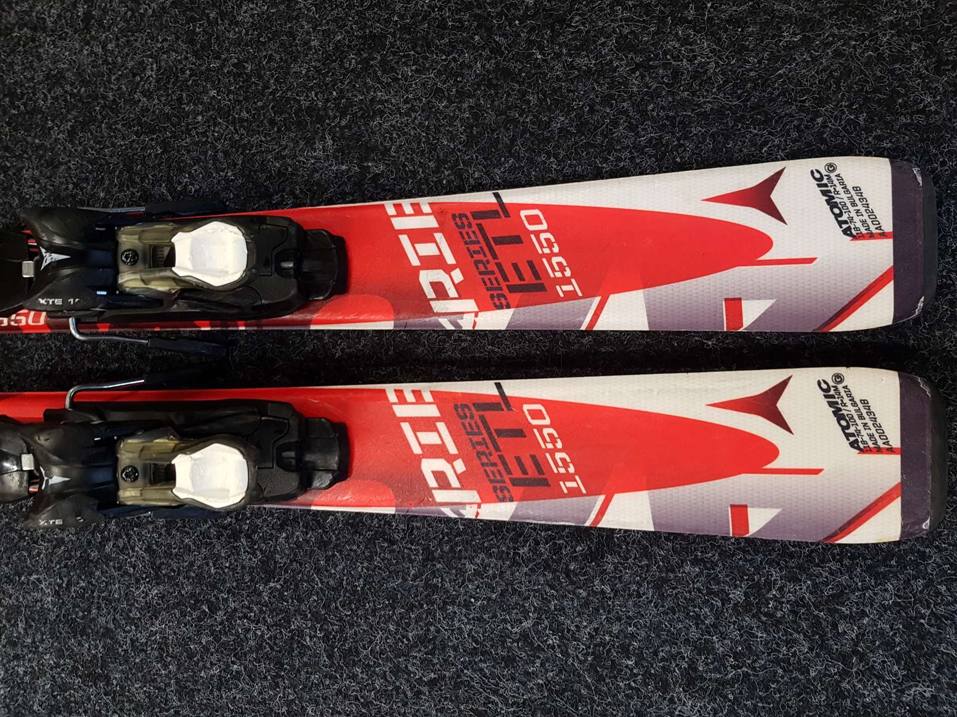 Použité lyže ATOMIC ETL SERIES + viazanie Atomic XTE 10
