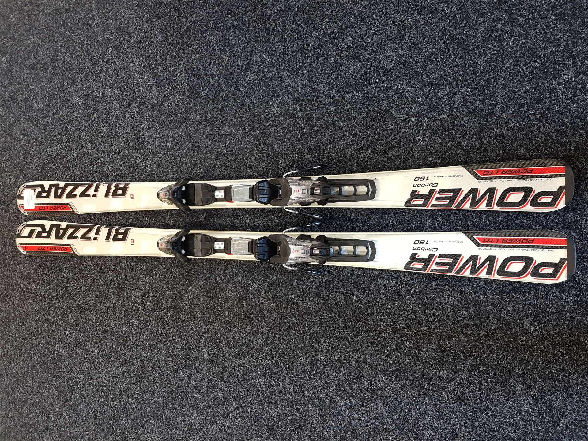 Použité lyže BLIZZARD IQ Power Ltd Carbon + viazanie Marker IQ 10