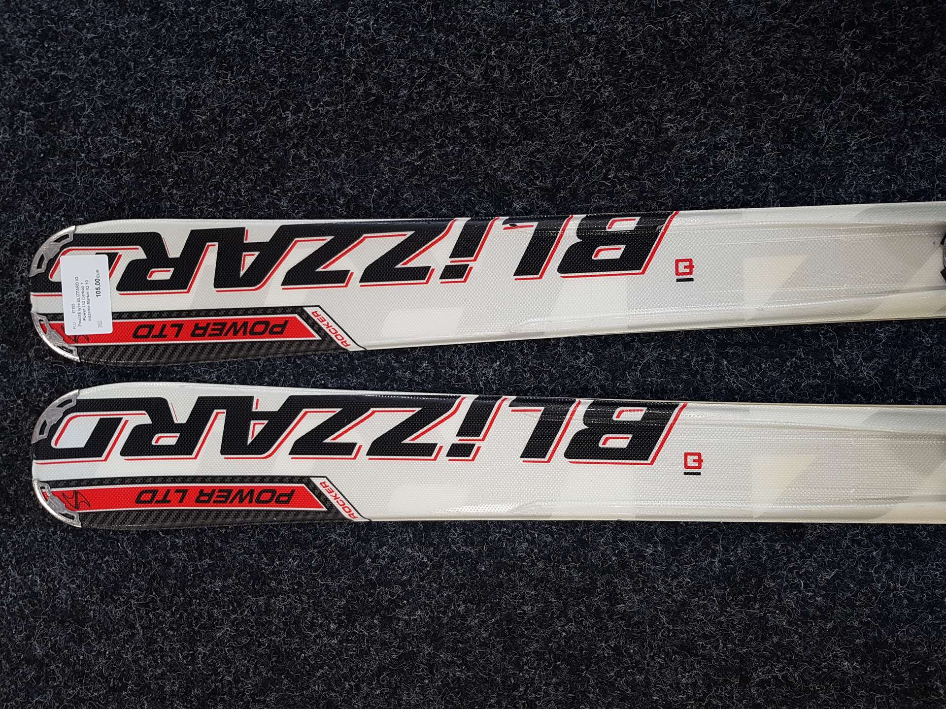 Použité lyže BLIZZARD IQ Power Ltd Carbon + viazanie Marker IQ 10