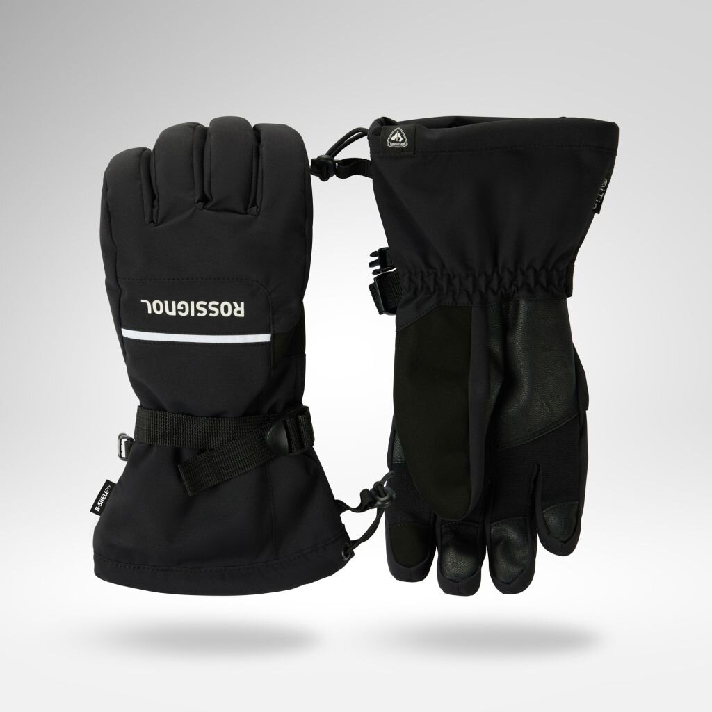 Rukavice Rossignol M ACTION SKI GLOVES R-SHELL DR-BLACK