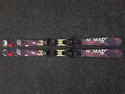 Použité lyže ATOMIC Nomad Crimson Ti + viazanie Atomic XTO 12