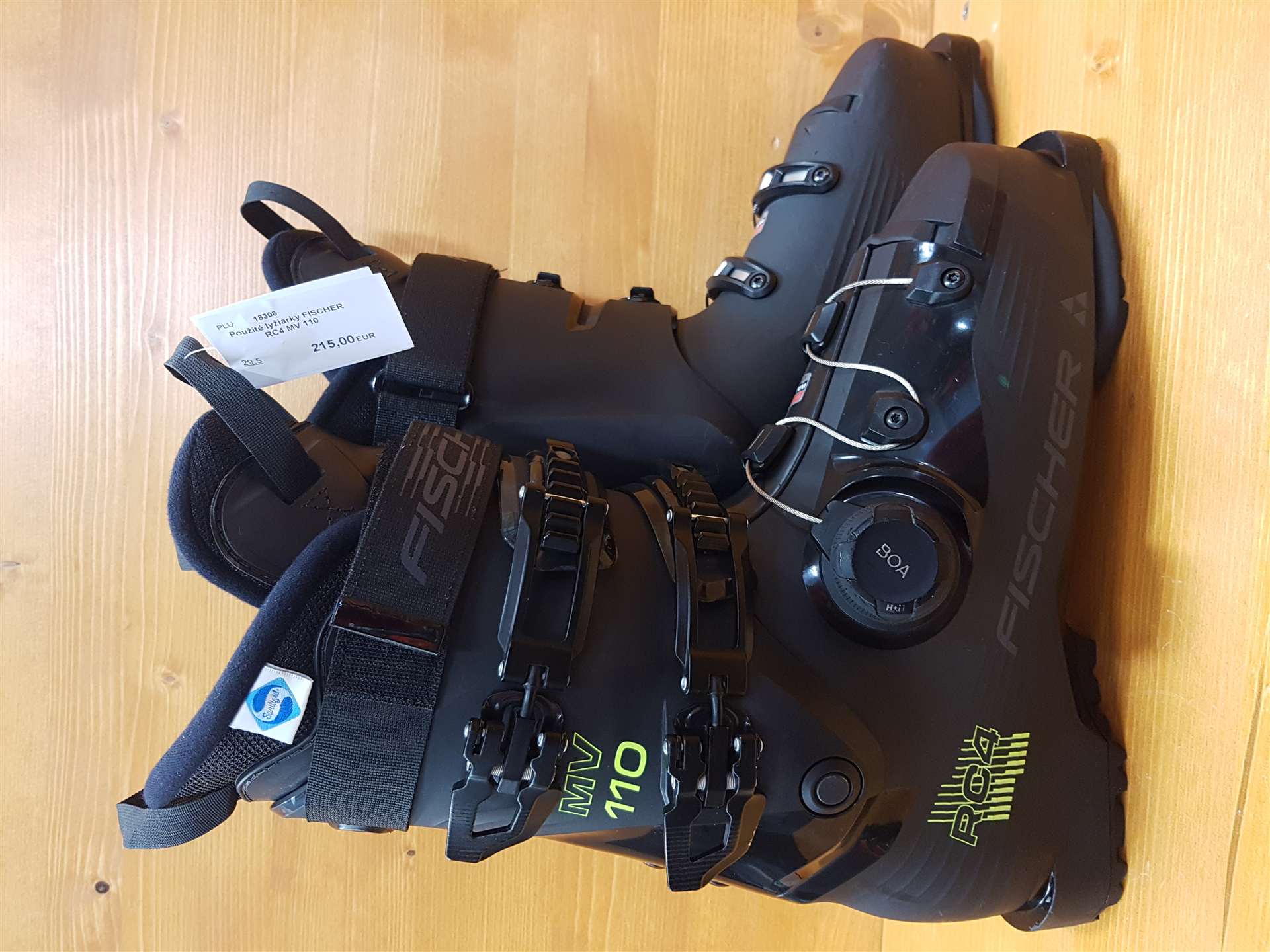 Použité lyžiarky FISCHER RC4 BOA  MV 110