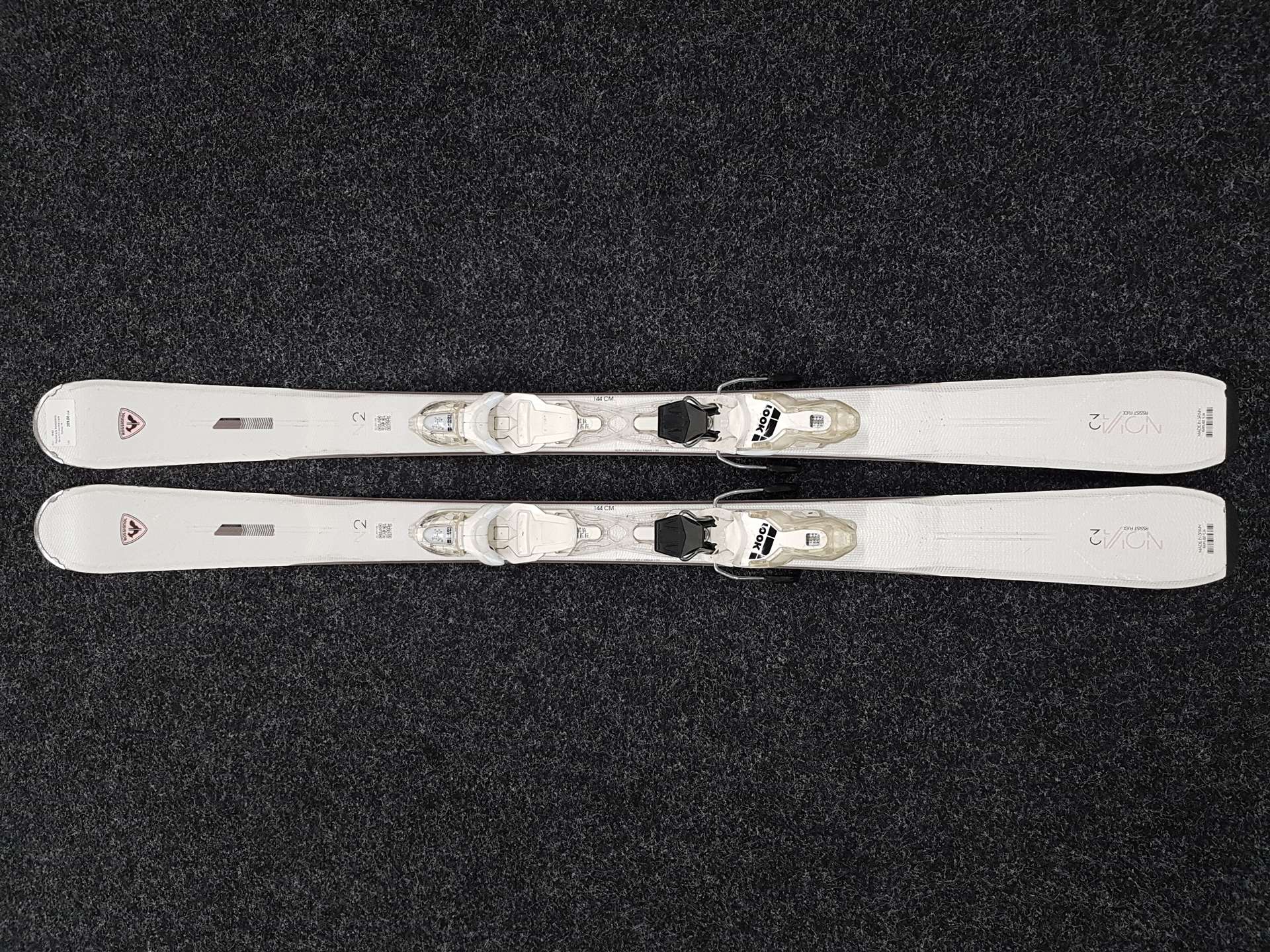 Použité lyže ROSSIGNOL Nova 2 + viazanie Look Xpress 10