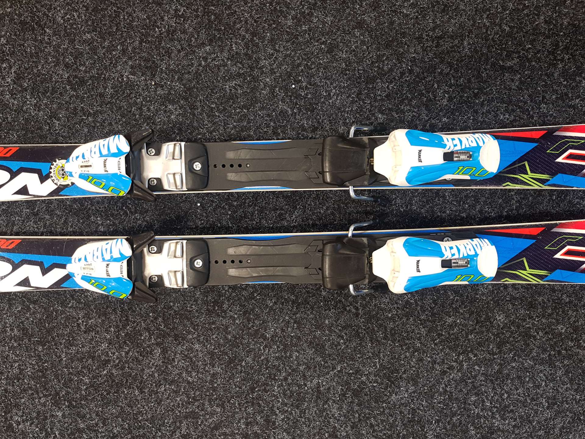 Použité lyže NORDICA Dobermann + viazanie Marker 10