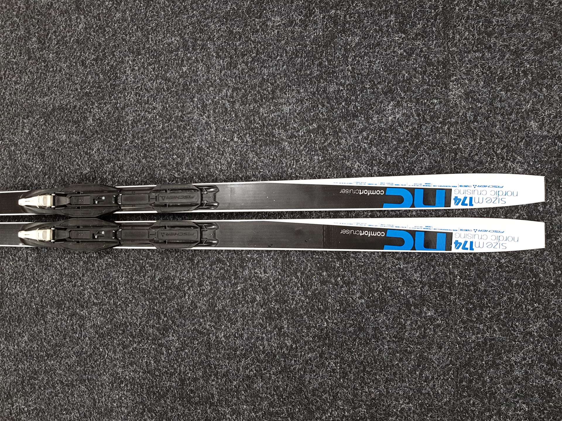 Použité bežecké lyže FISCHER Comfort Cruiser + viazanie NNN Fischer IFP