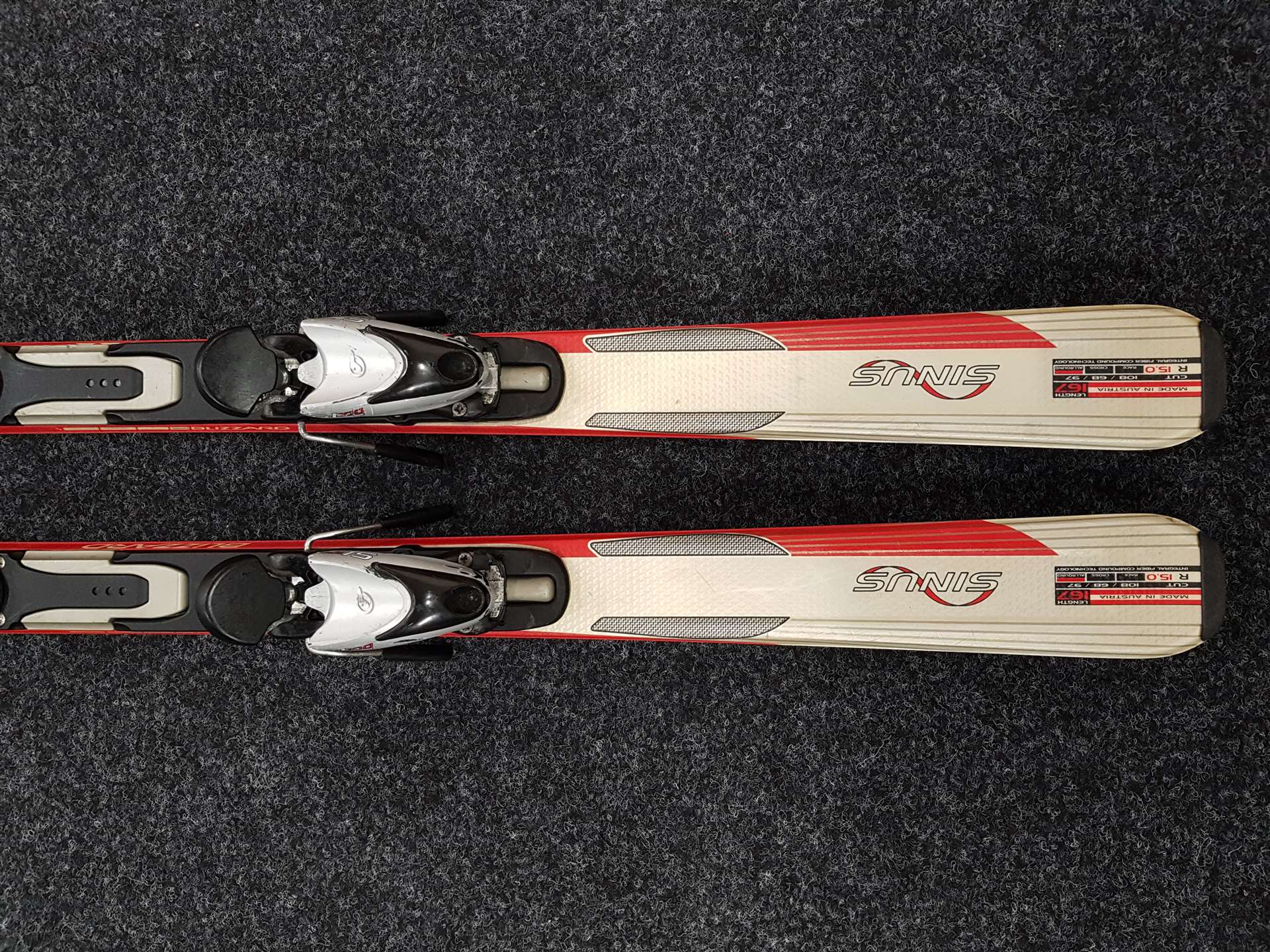 Použité lyže BLIZZARD Sinus + viazanie Tyrolia SL 10.0