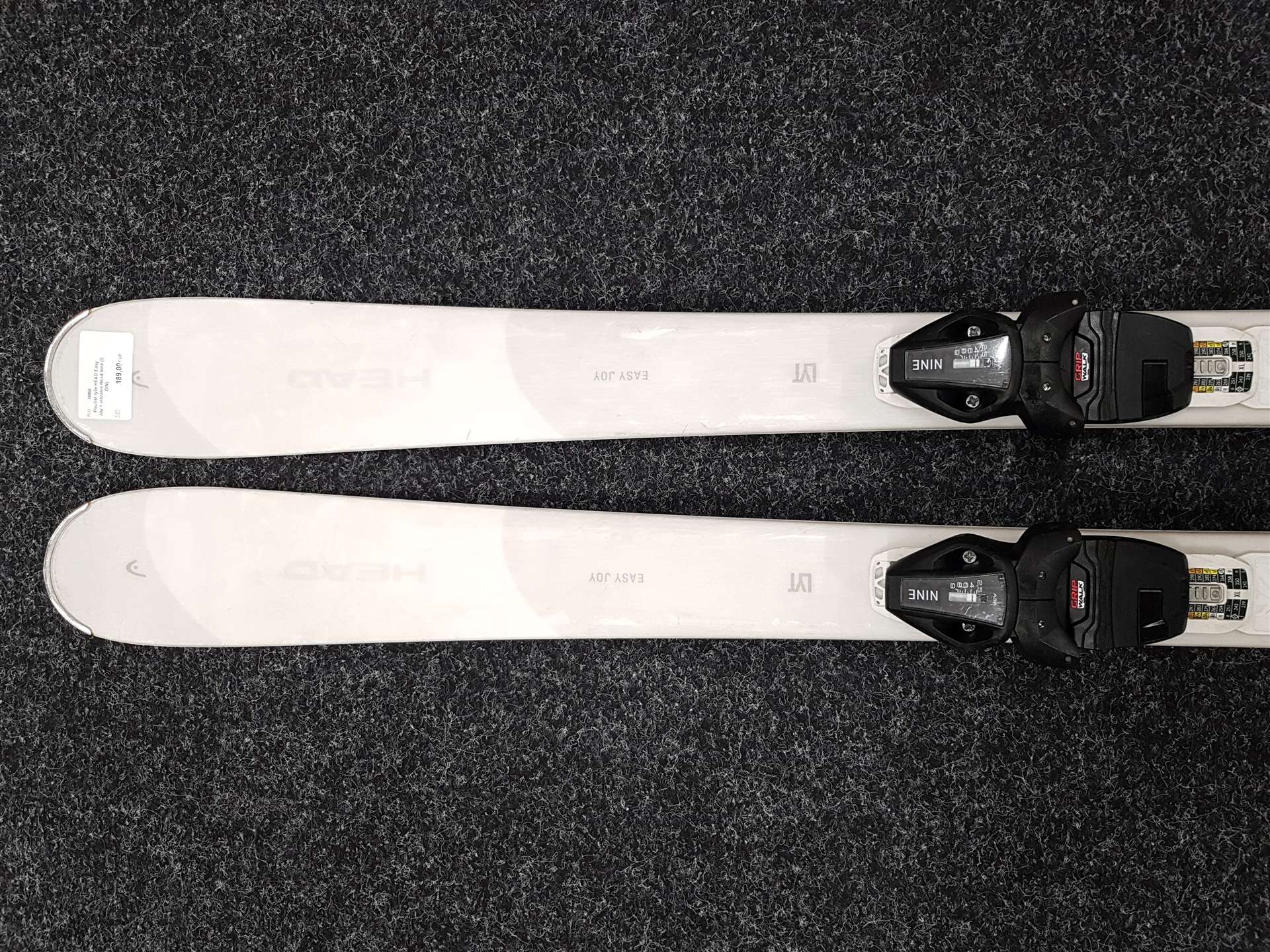 Použité lyže HEAD Easy Joy + viazanie Head Nine (9 DIN)