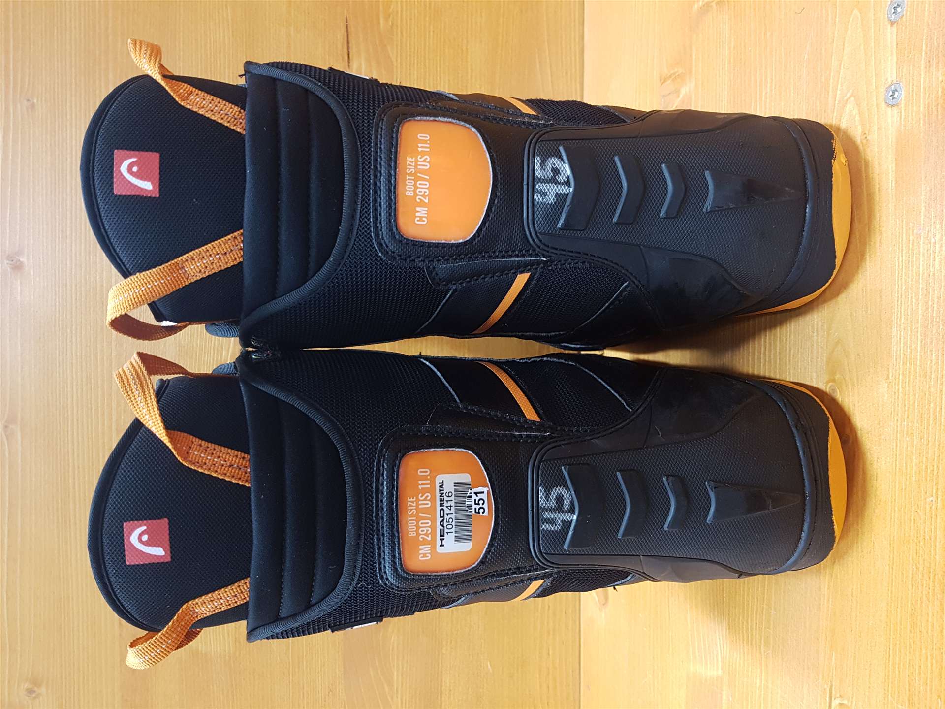 Použité snowboardové topánky HEAD 4D Boa