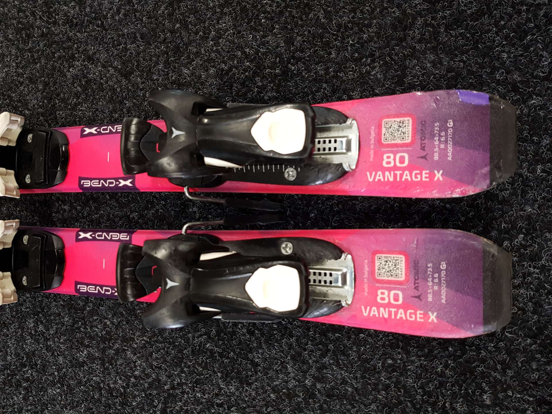 Použité detské lyže ATOMIC Vantage X + viazanie Atomic C5
