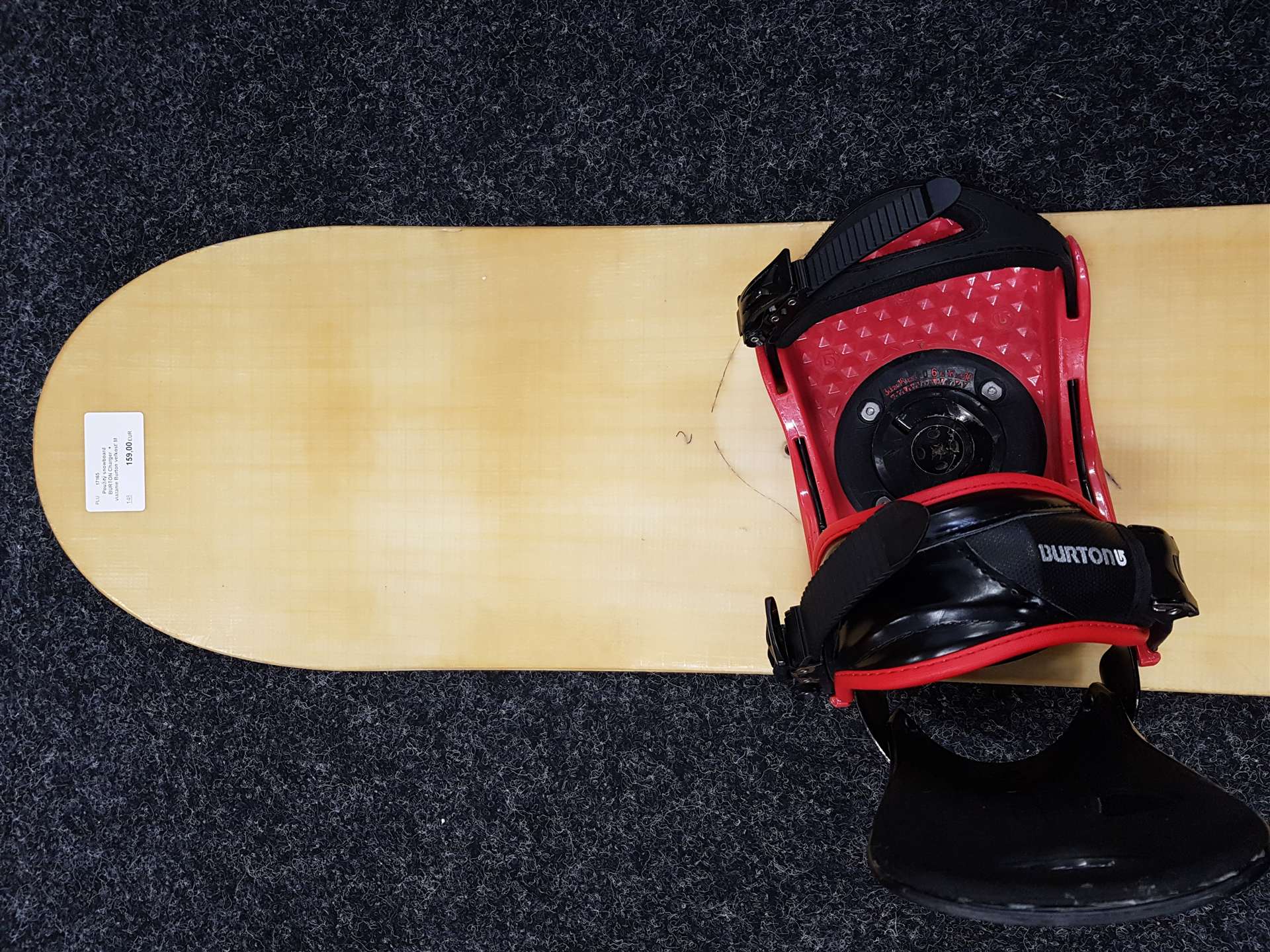 Použitý snowboard BURTON Charger  + viazanie Burton veľkosť M