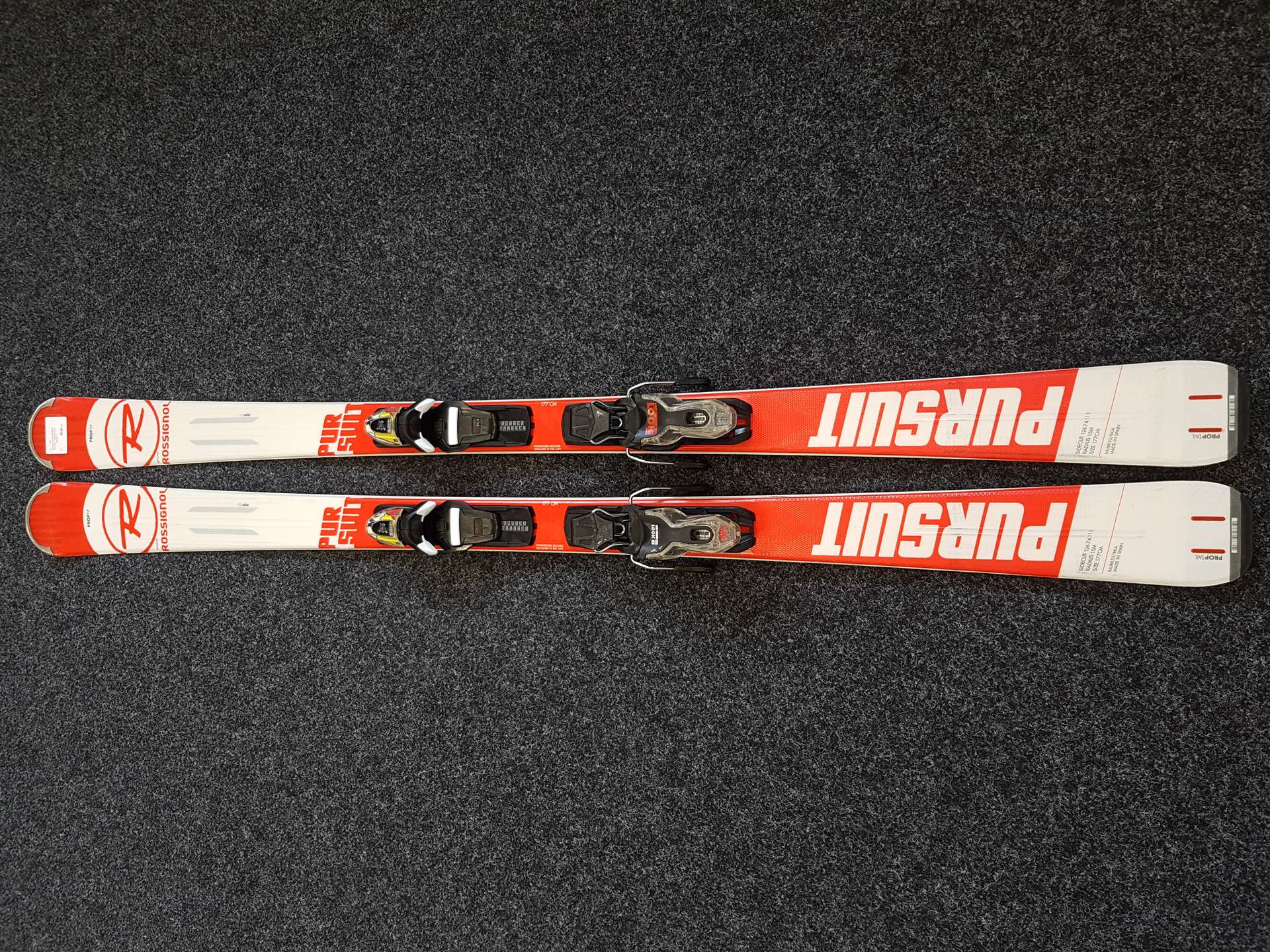 Použité lyže ROSSIGNOL Pur Suit + viazanie Look Xpress 11