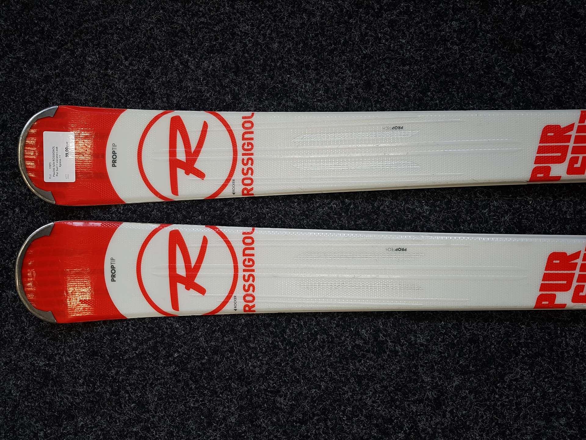 Použité lyže ROSSIGNOL Pur Suit + viazanie Look Xpress 11