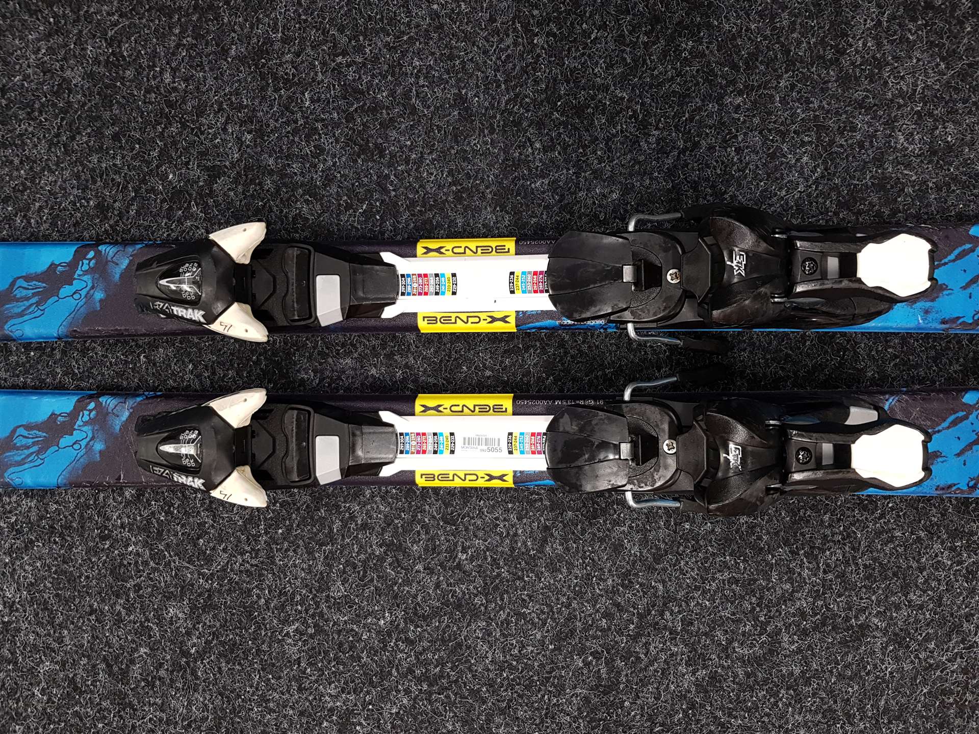 Použité lyže ATOMIC Vantage Junior + viazanie Ezytrak ETK 7