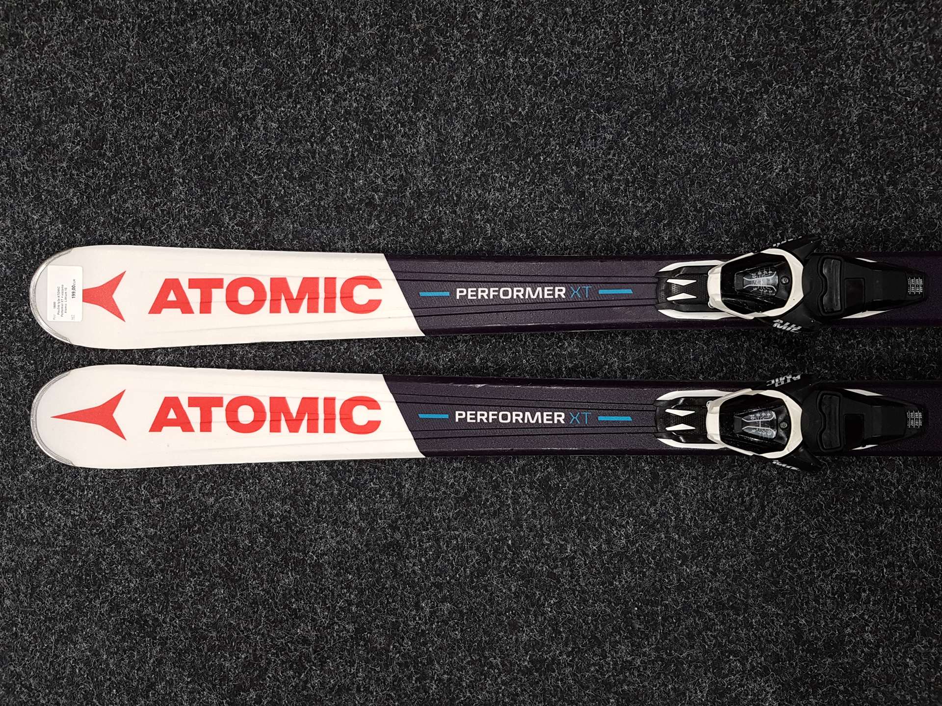 Použité lyže ATOMIC Performer XT + viazanie Atomic  Lithium 10
