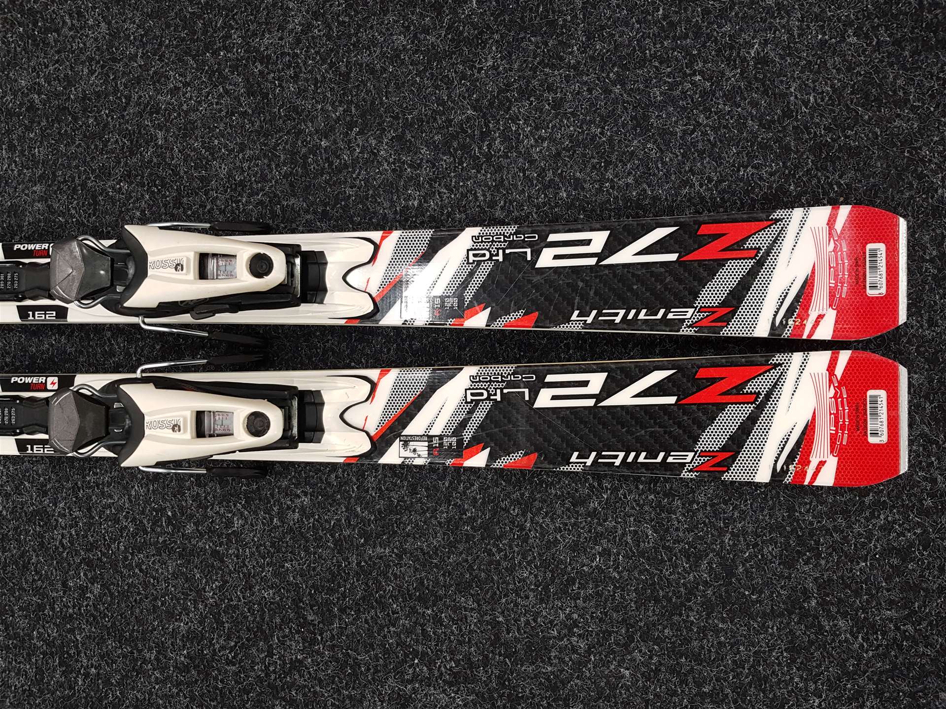 Použité lyže ROSSIGNOL Zenith Z72 + viazanie Rossignol Axium 100 10
