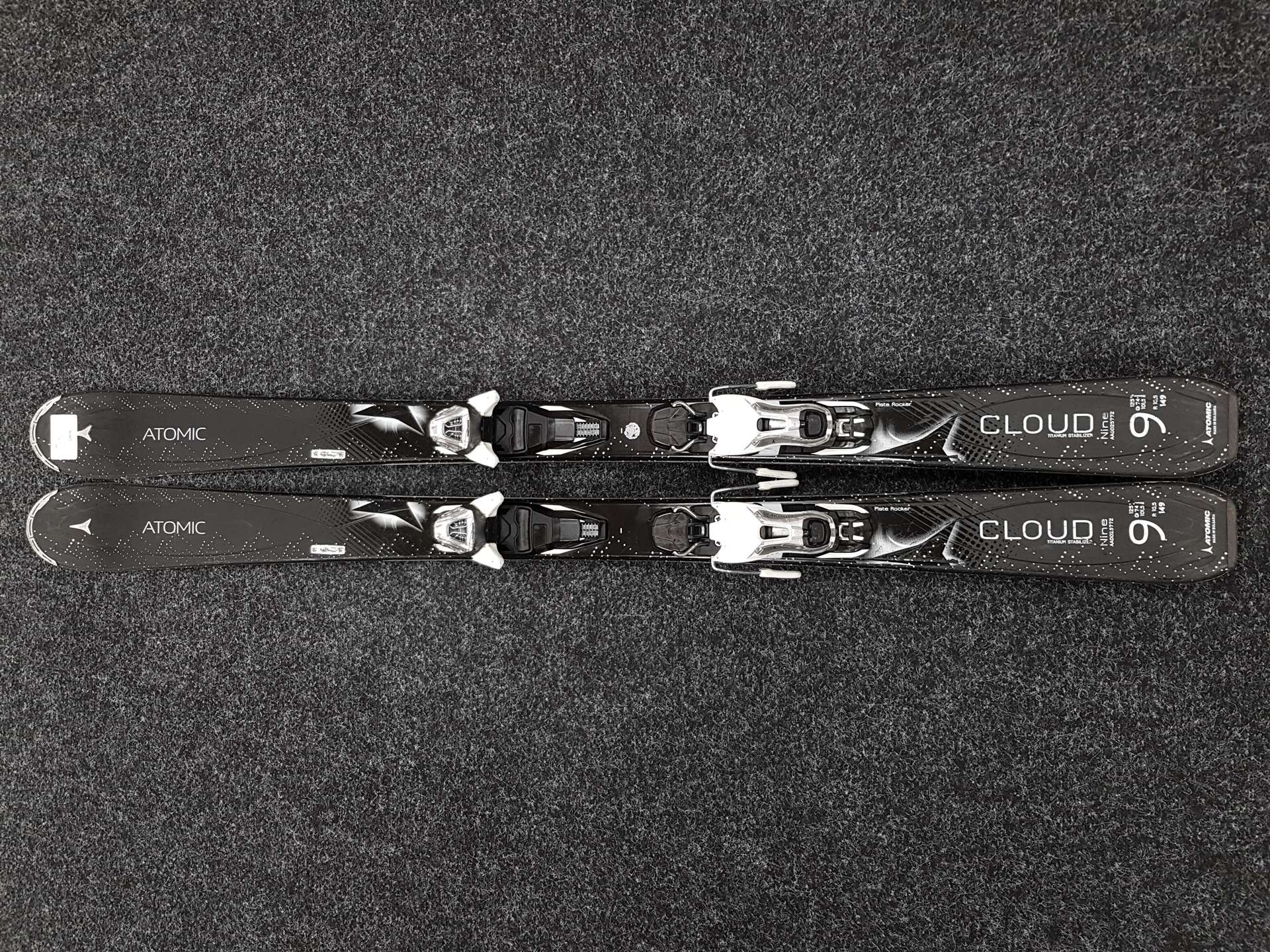Použité lyže ATOMIC Cloud 9 + viazanie Atomic Lithium 10